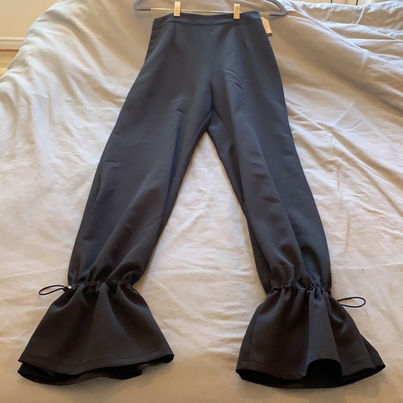 High waisted scrunch ankle pants - Picture 2 of 8